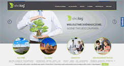 Desktop Screenshot of ekolog.pl